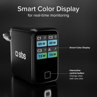 sbs-140w-gan-wandladeger-t-4-fach-mit-tft-display image 6