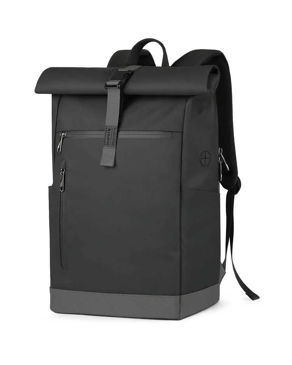 inateck-lightour-bp01003-rolltop-rucksack-30l-schwarz-17-zoll image 1