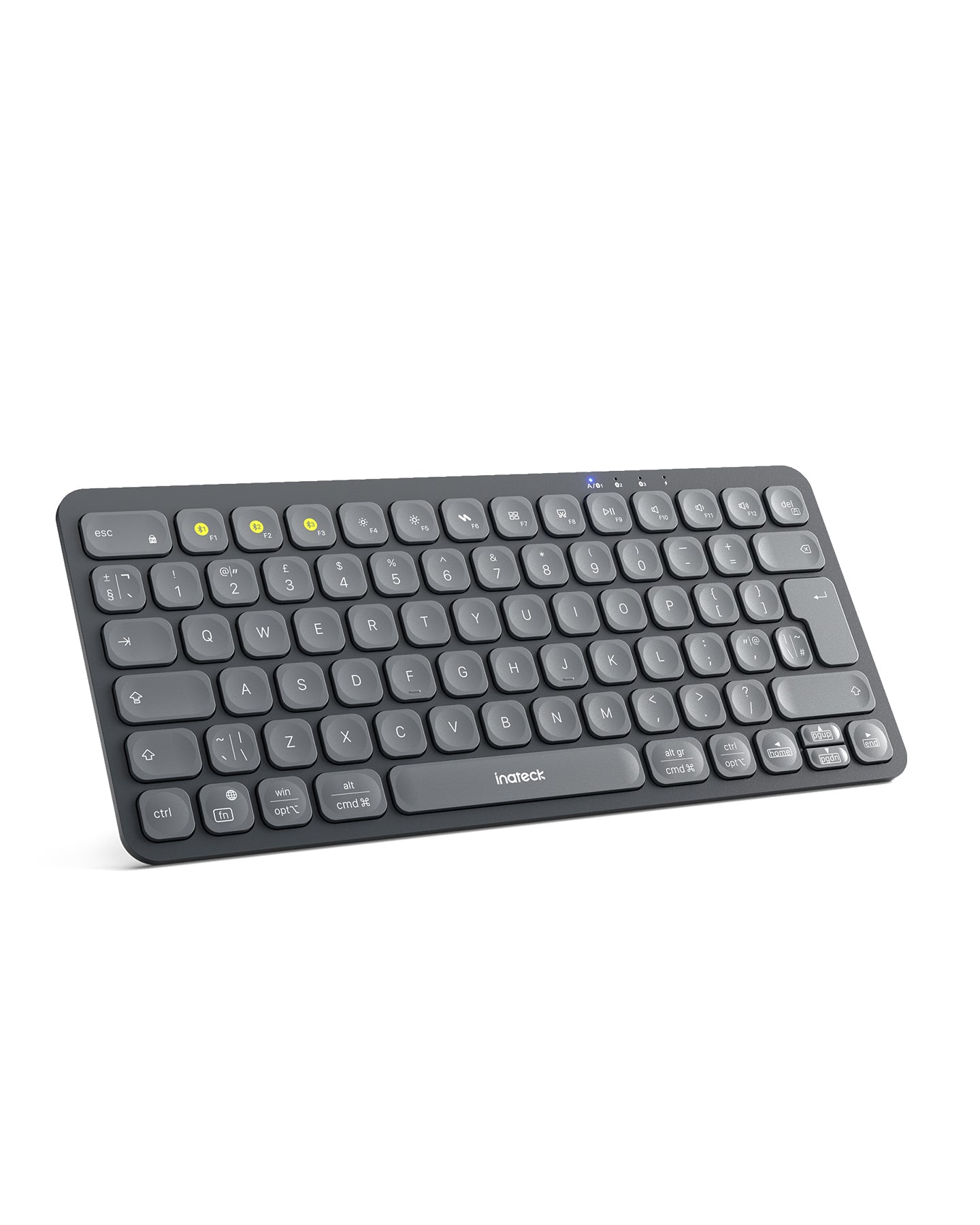 inateck-kb107-bluetooth-tastatur-qwertz-mit-ki-taste-ergonomisch image 1