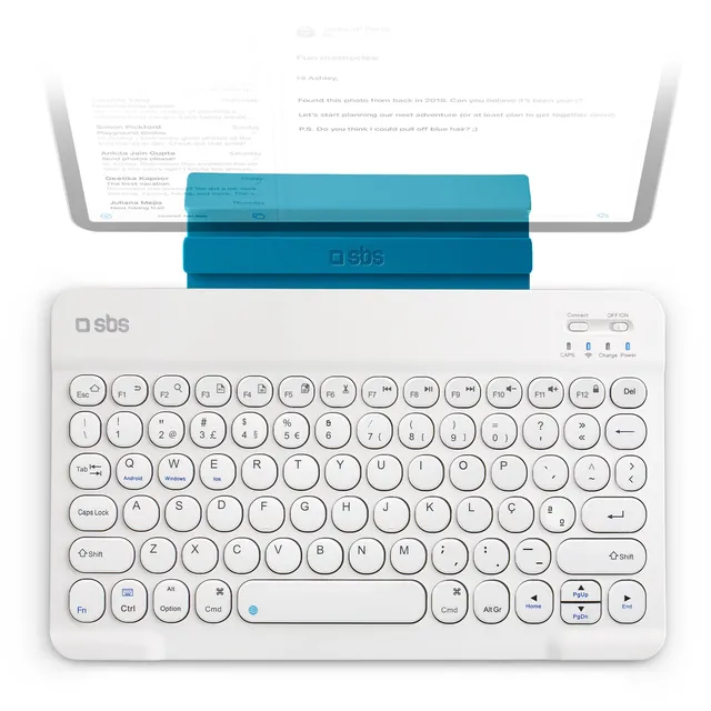 sbs-wireless-tastatur-qwerty-pt-mit-halter image 1
