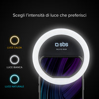 sbs-led-selfie-ringlicht-mit-clip-3-lichtfarben image 7