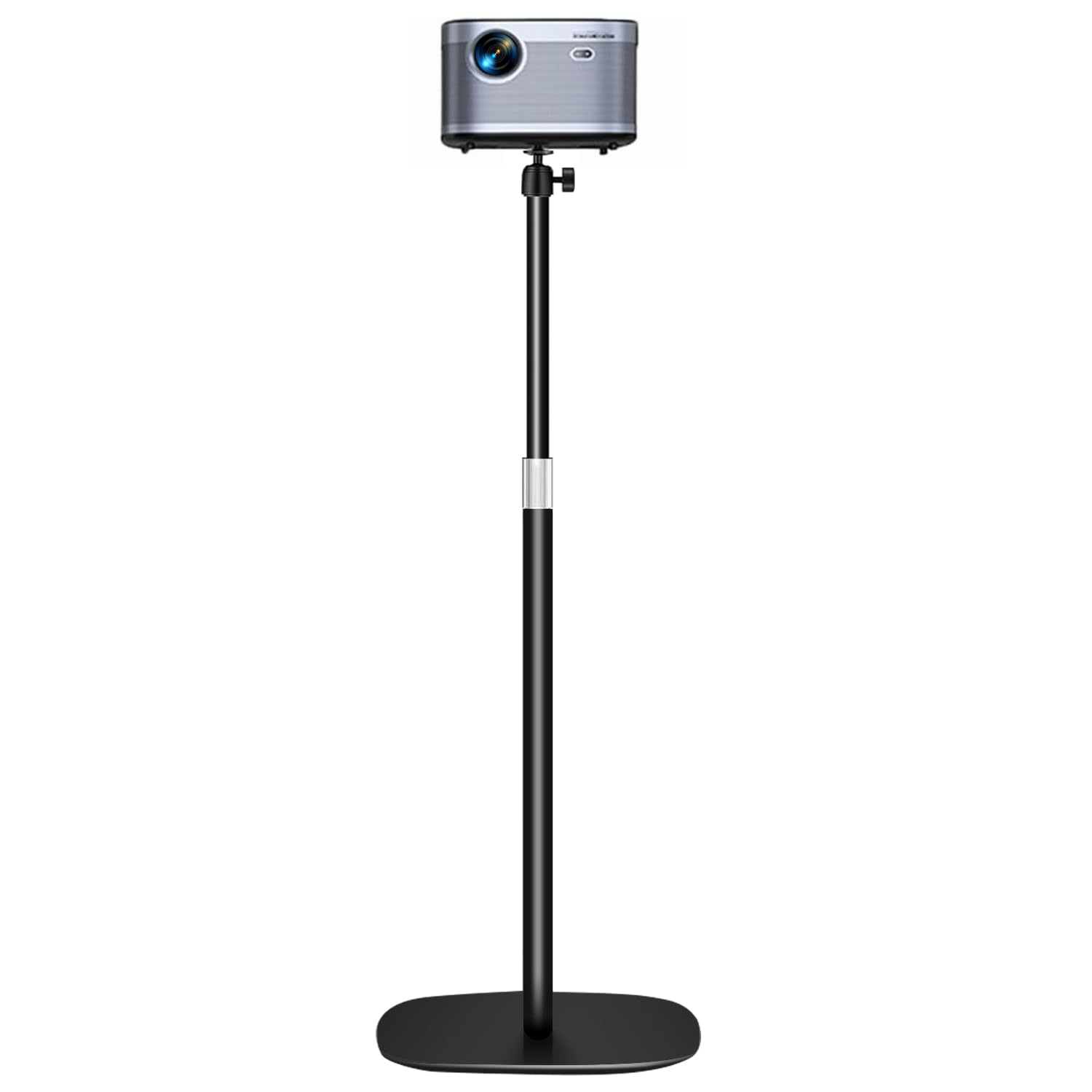 vgke-beamer-st-nder-bodenst-nder-90-125-cm-360-mattschwarz image 1