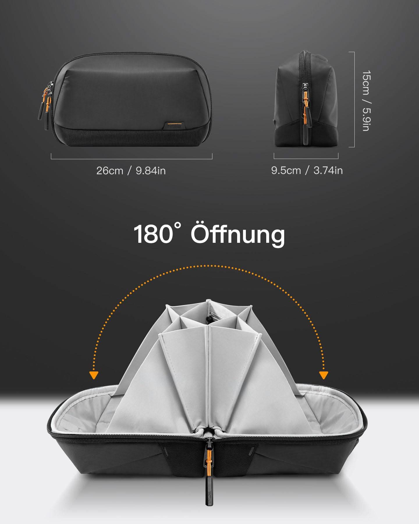 inateck-ab03007-gadget-organizer-elektronik-tasche-schwarz image 5