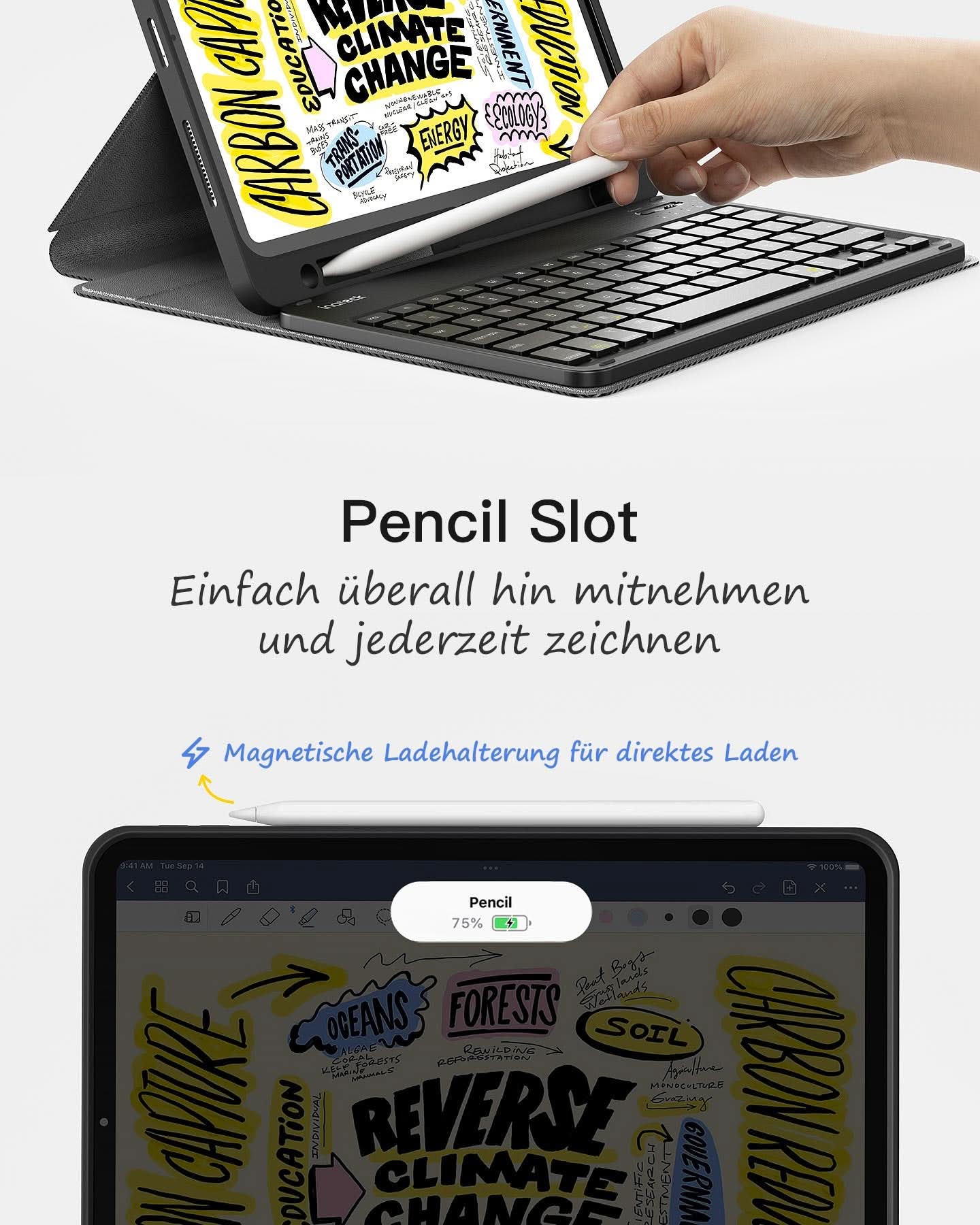 inateck-ace-touch-kb04002-tastaturh-lle-11-zoll-schwarz image 8