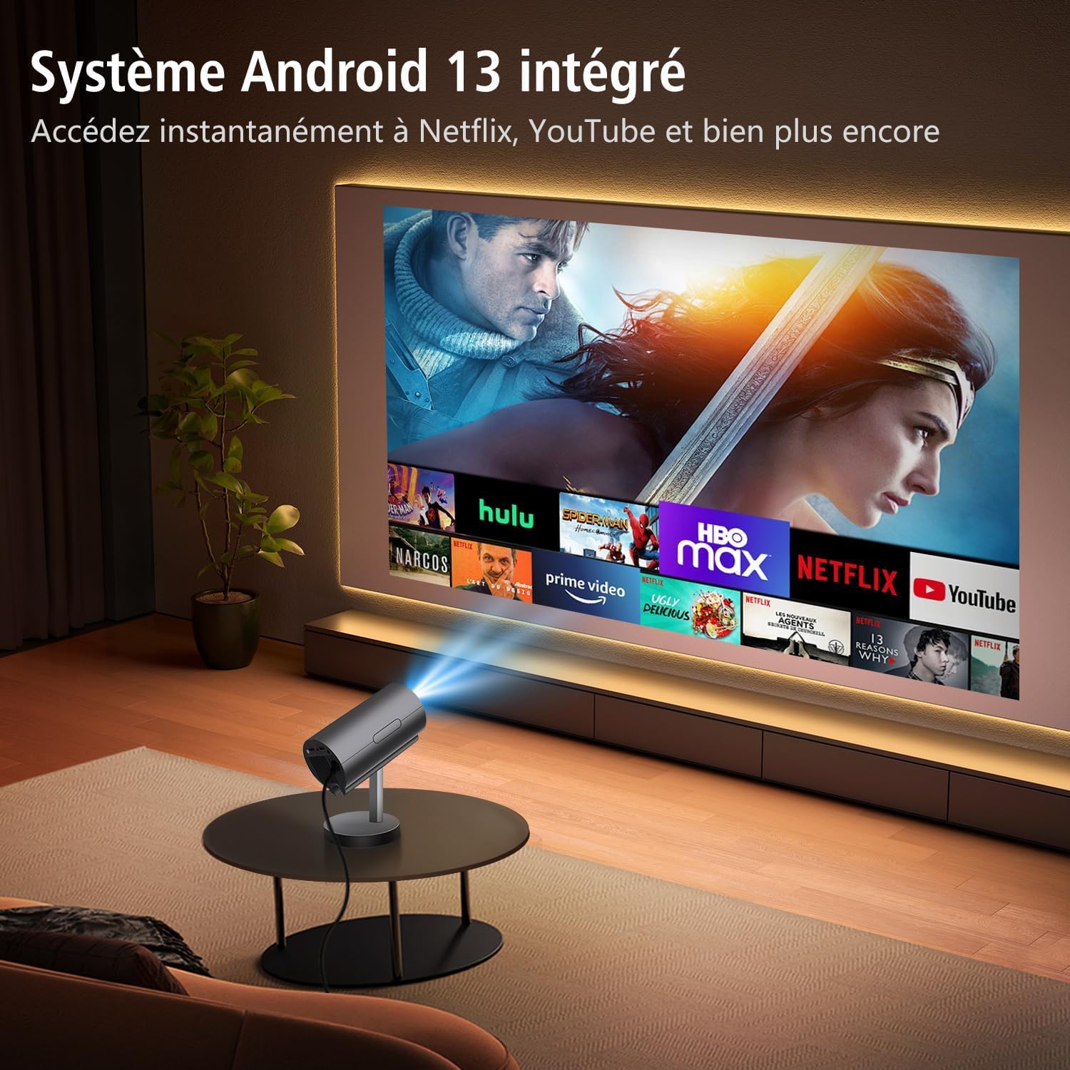 vgke-retro-mini-beamer-full-hd-4k-wifi6-mit-teleskopfuss image 3