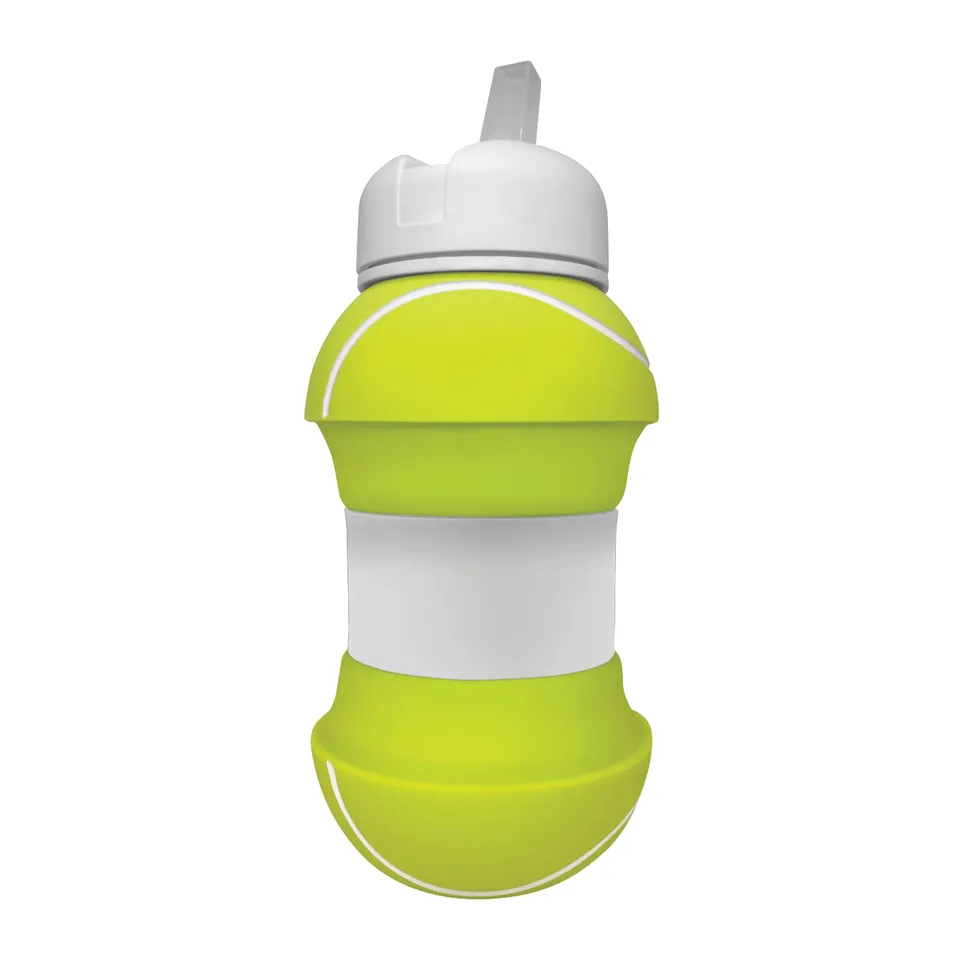 sbs-funny-bottle-trinkflasche-tennisball-550-ml-silikon-faltbar image 1
