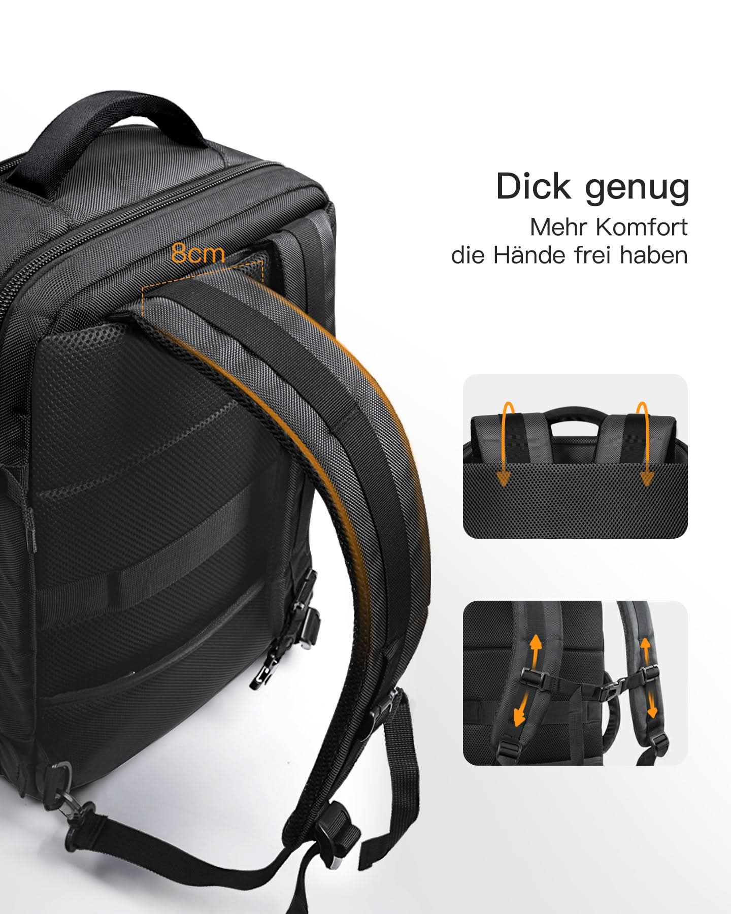 inateck-lightour-bp03001-reiserucksack-40l-17-zoll-laptop image 5