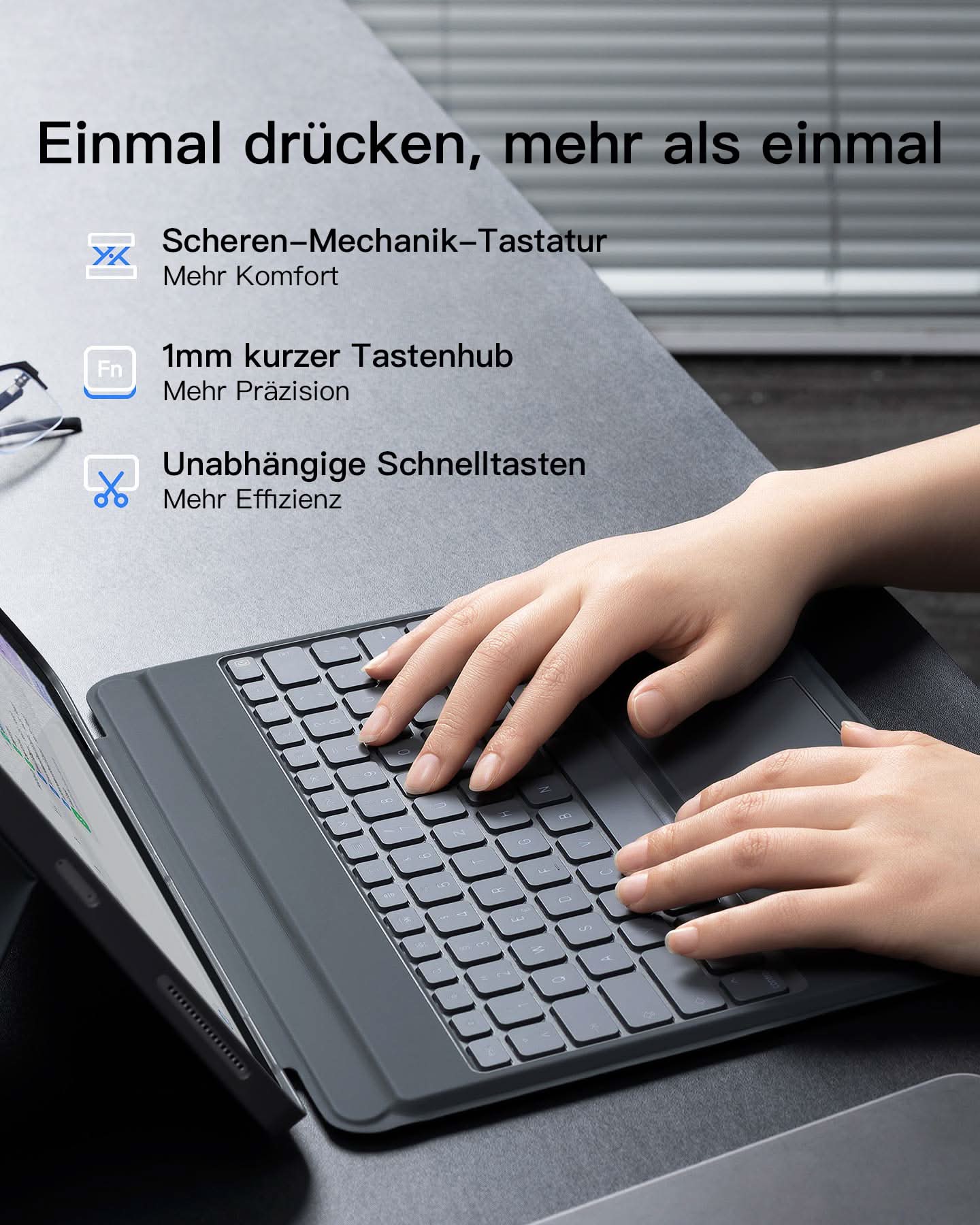 inateck-ace-touch-kb04118-tastaturh-lle-ipad-air-13-grau image 5