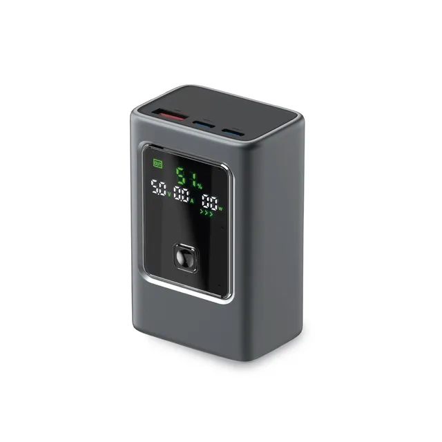 sbs-10000mah-powerbank-lcd-power-bank-pd-35w-3-port-schwarz image 1