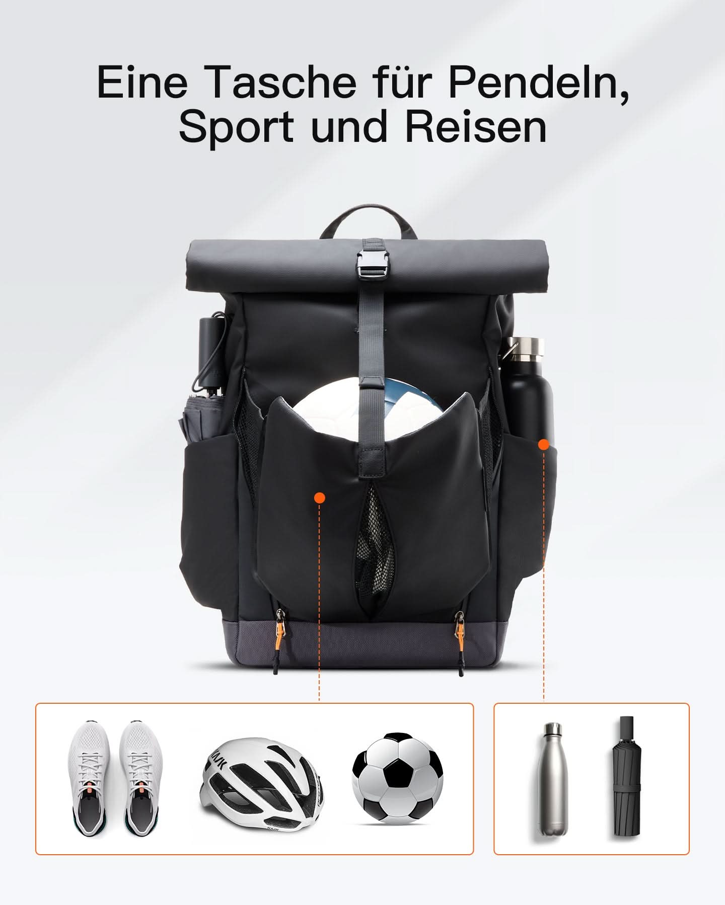 inateck-lightour-bpc21-rolltop-rucksack-25l-17-zoll-spritzwassergesch-tzt image 6