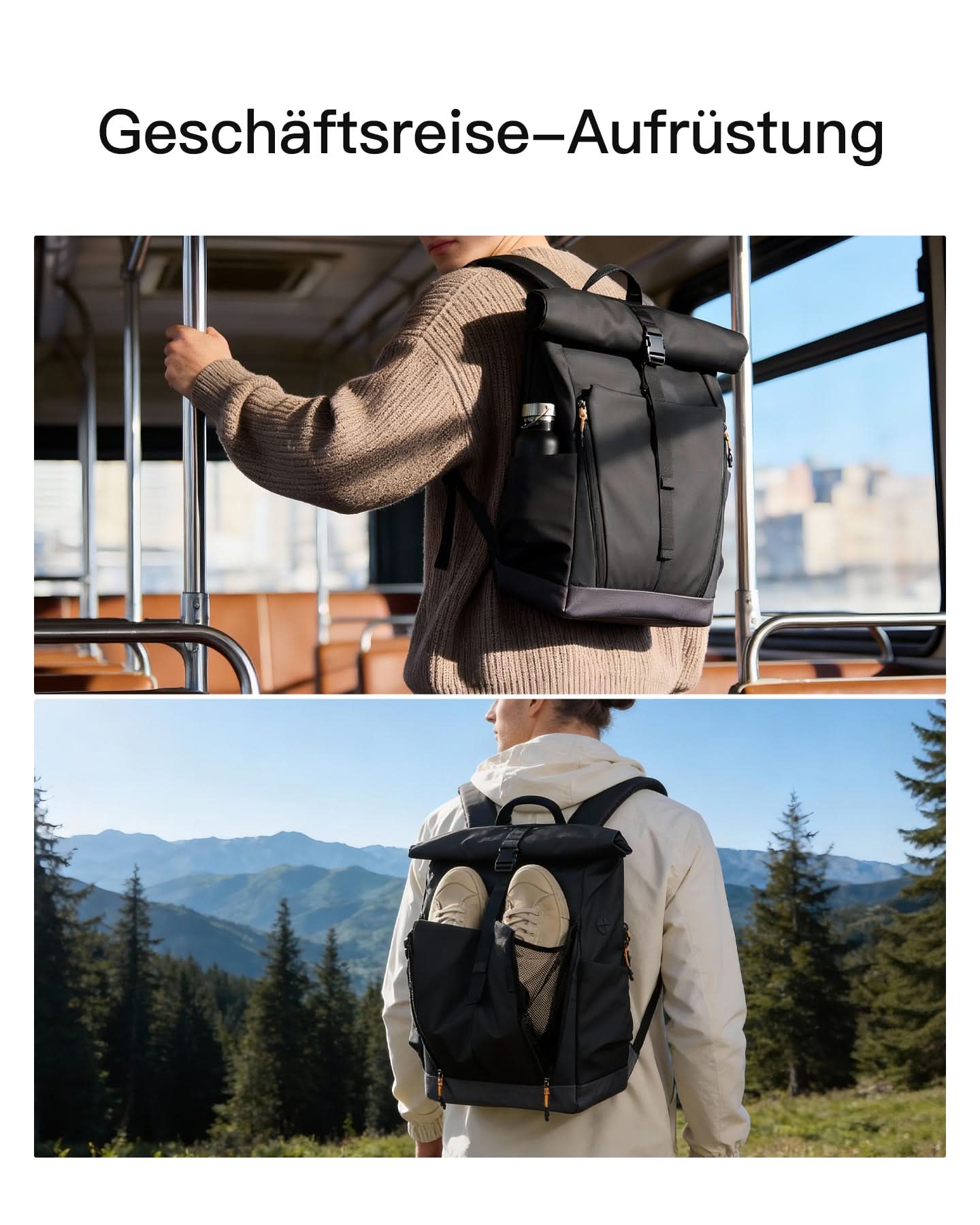 inateck-lightour-bpc21-rolltop-rucksack-25l-17-zoll-spritzwassergesch-tzt image 5