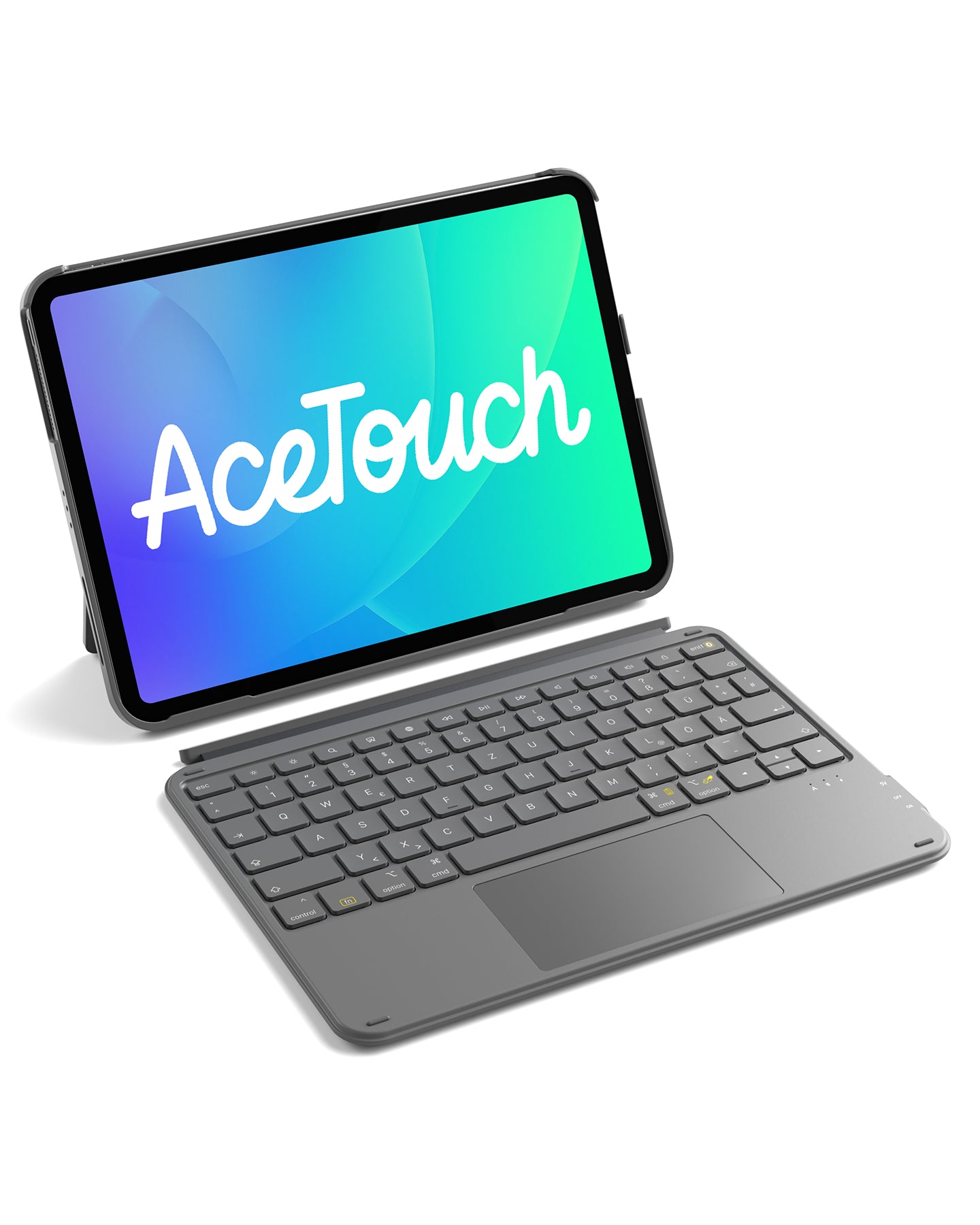 inateck-ace-touch-kb04122-tastaturh-lle-ipad-11-qwertz-grau image 1