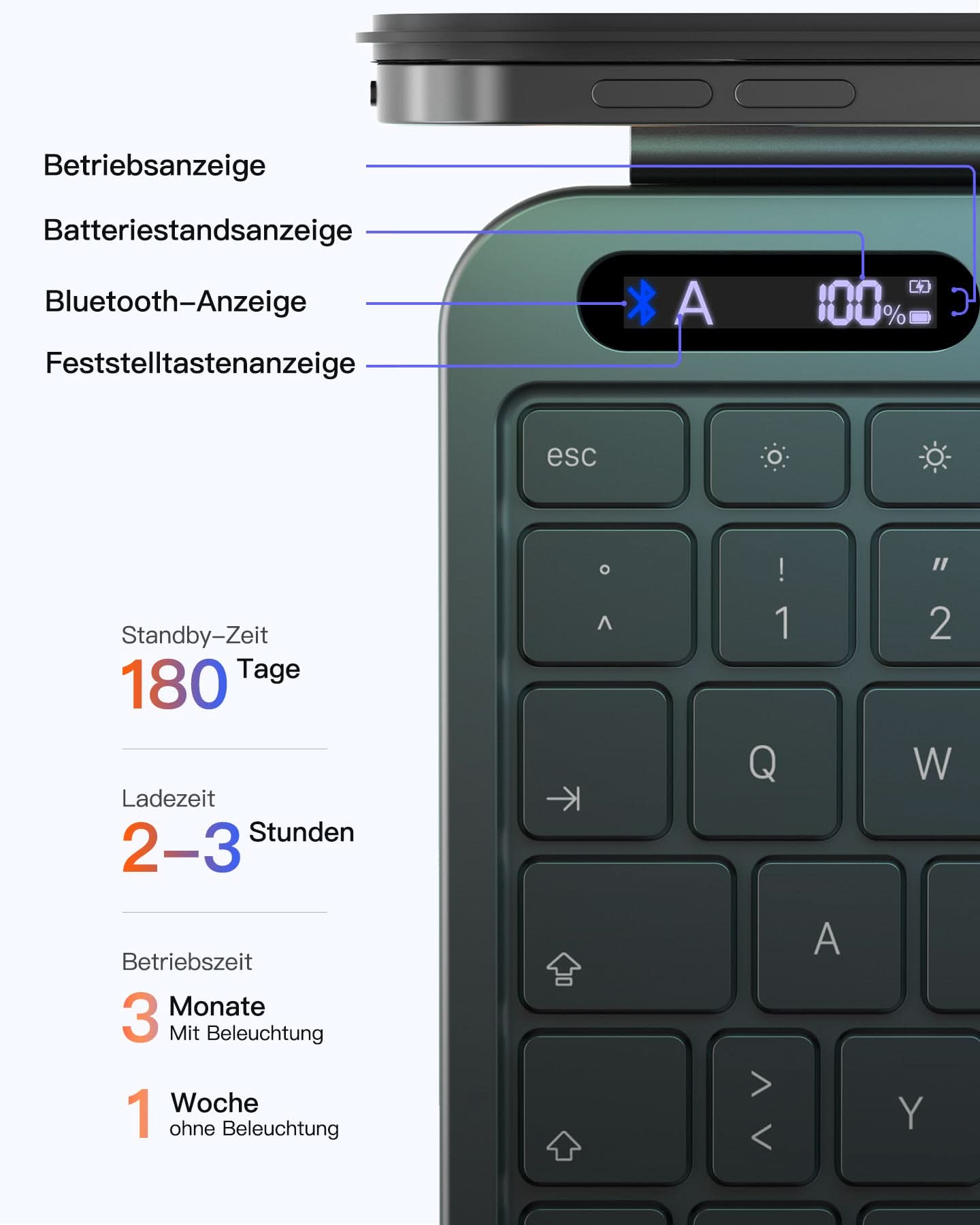 inateck-neomagic-kb903-10-ipad-tastatur-11-zoll-schwarz-led image 8