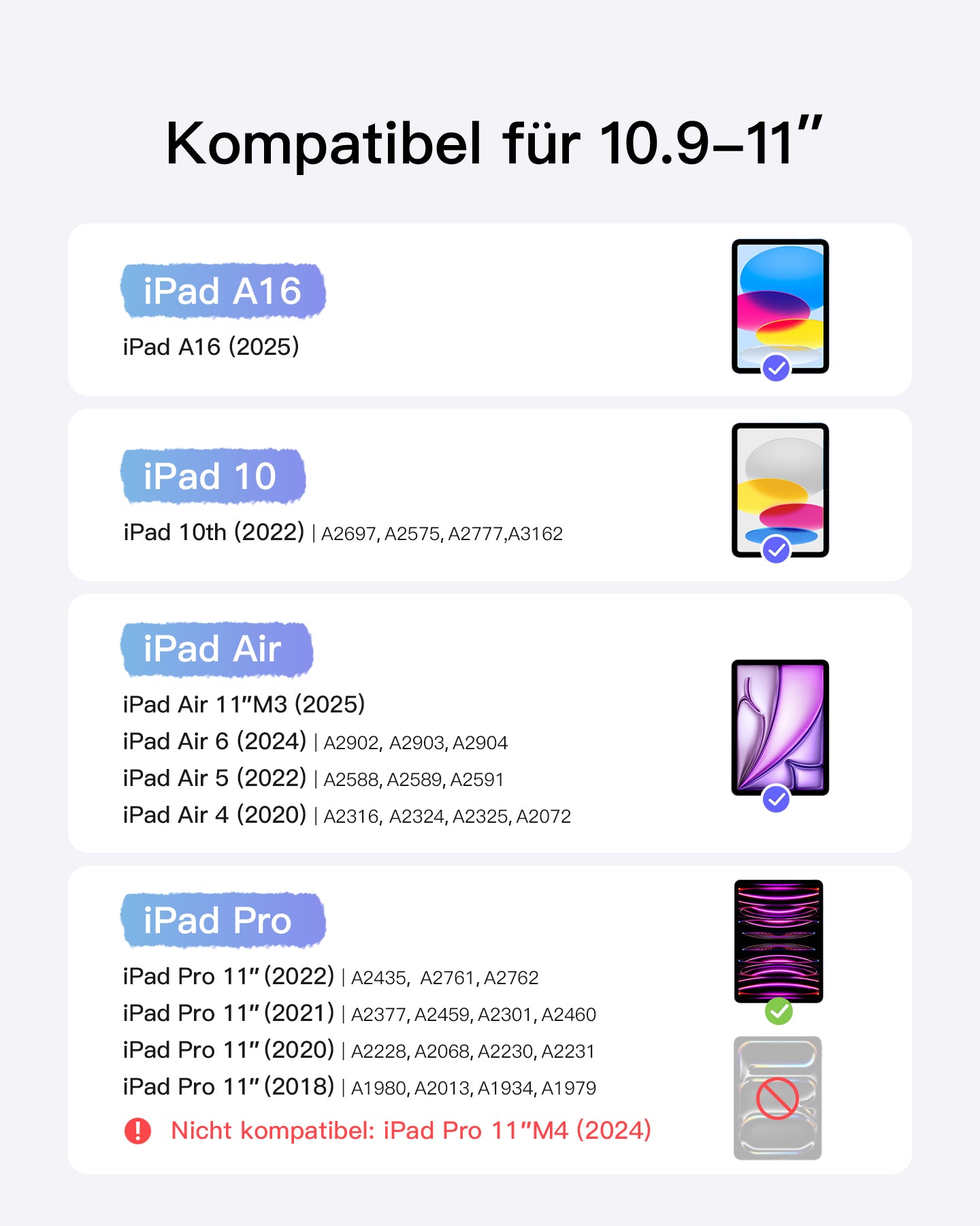 inateck-ace-touch-kb04122-tastaturh-lle-ipad-11-qwertz-grau image 2