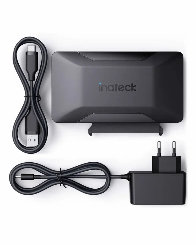 inateck-ua1006-sata-usb-adapter-2-5-3-5-zoll-mit-netzteil image 1