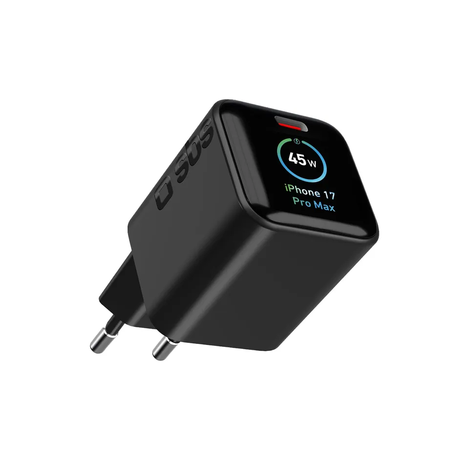 sbs-pulse-power-45w-gan-ladeger-t-usb-c-mit-touch-display image 1