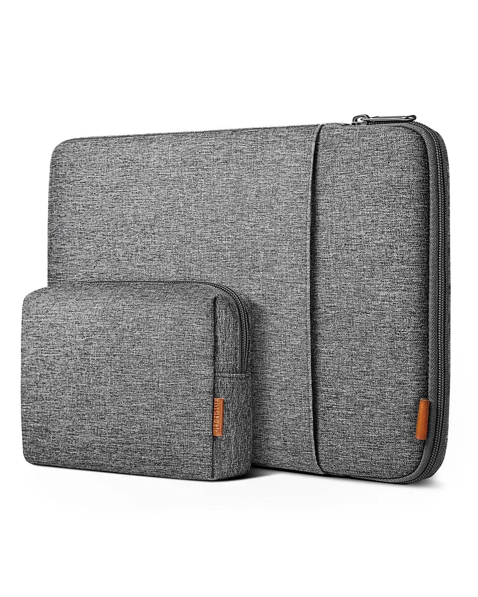 inateck-edgekeeper-lb01006-s1-laptoptasche-13-zoll-grau-polyester image 1