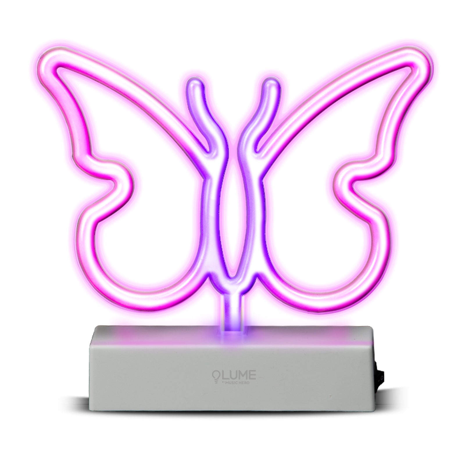 sbs-led-neon-schild-pink-butterfly-20-cm-batterie-deko image 1