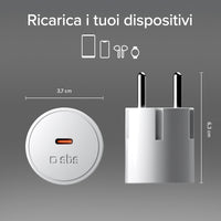 sbs-wall-chargers-schuko-usb-c-ladeger-t-45w-pd image 6