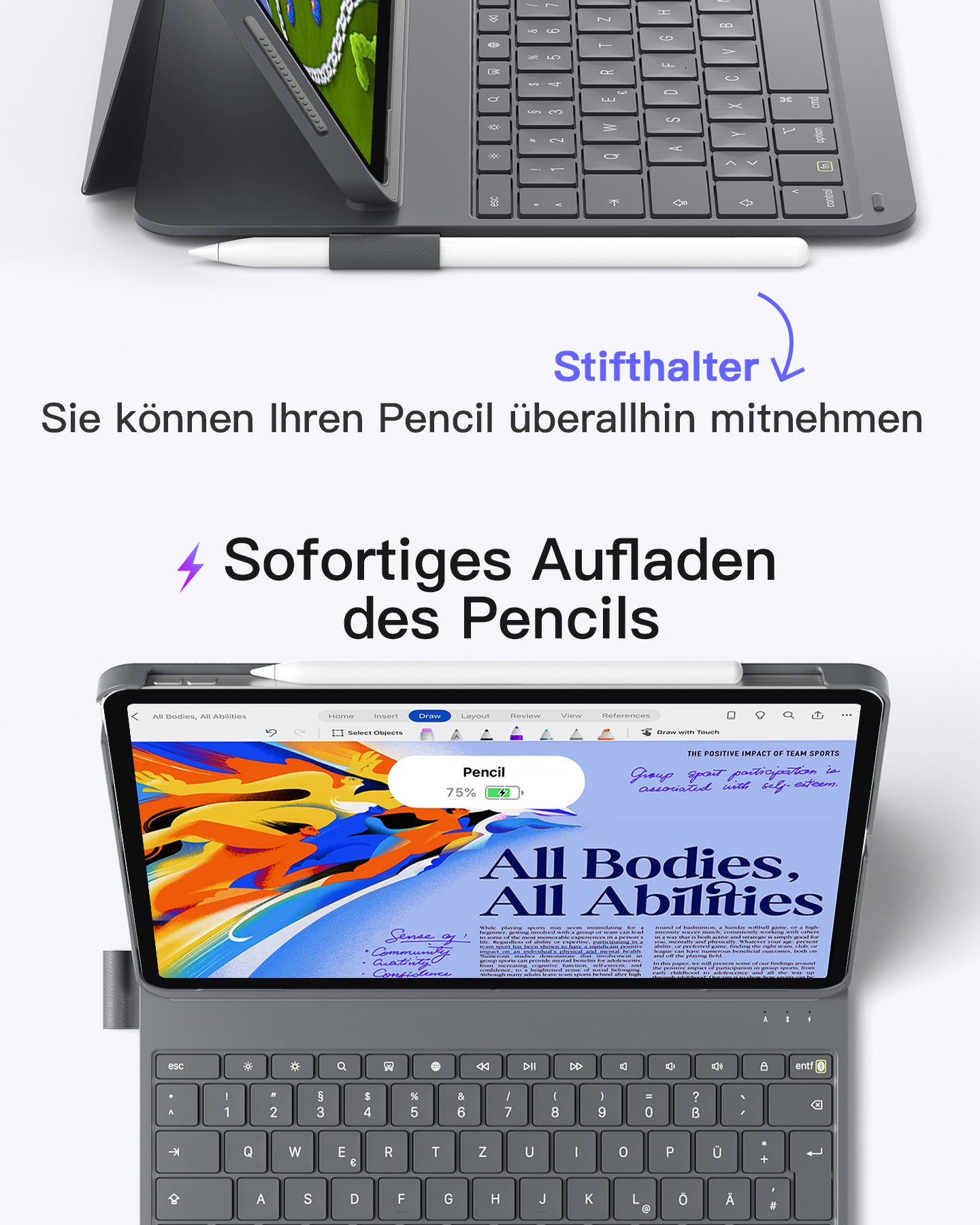 inateck-air-tap-bk2007-13-ipad-tastatur-air-13-pro-12-9-leicht image 6
