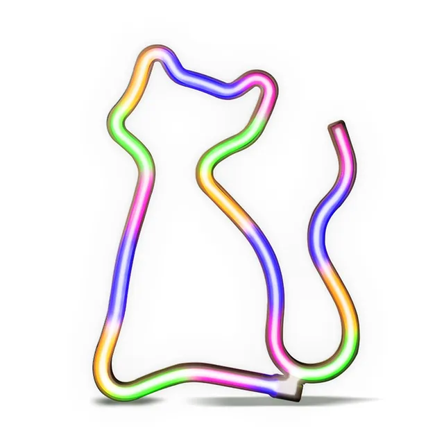 sbs-meow-in-color-led-neonleuchte-katze-regenbogen-usb image 1
