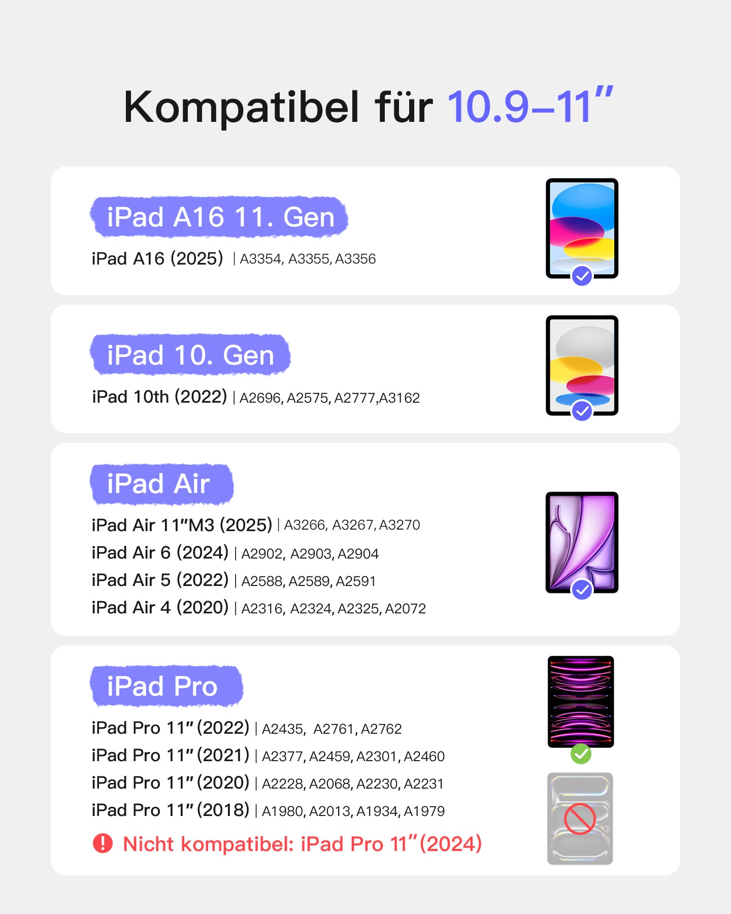 inateck-kb002-ipad-tastatur-11-zoll-schwarz-mit-trackpad image 2