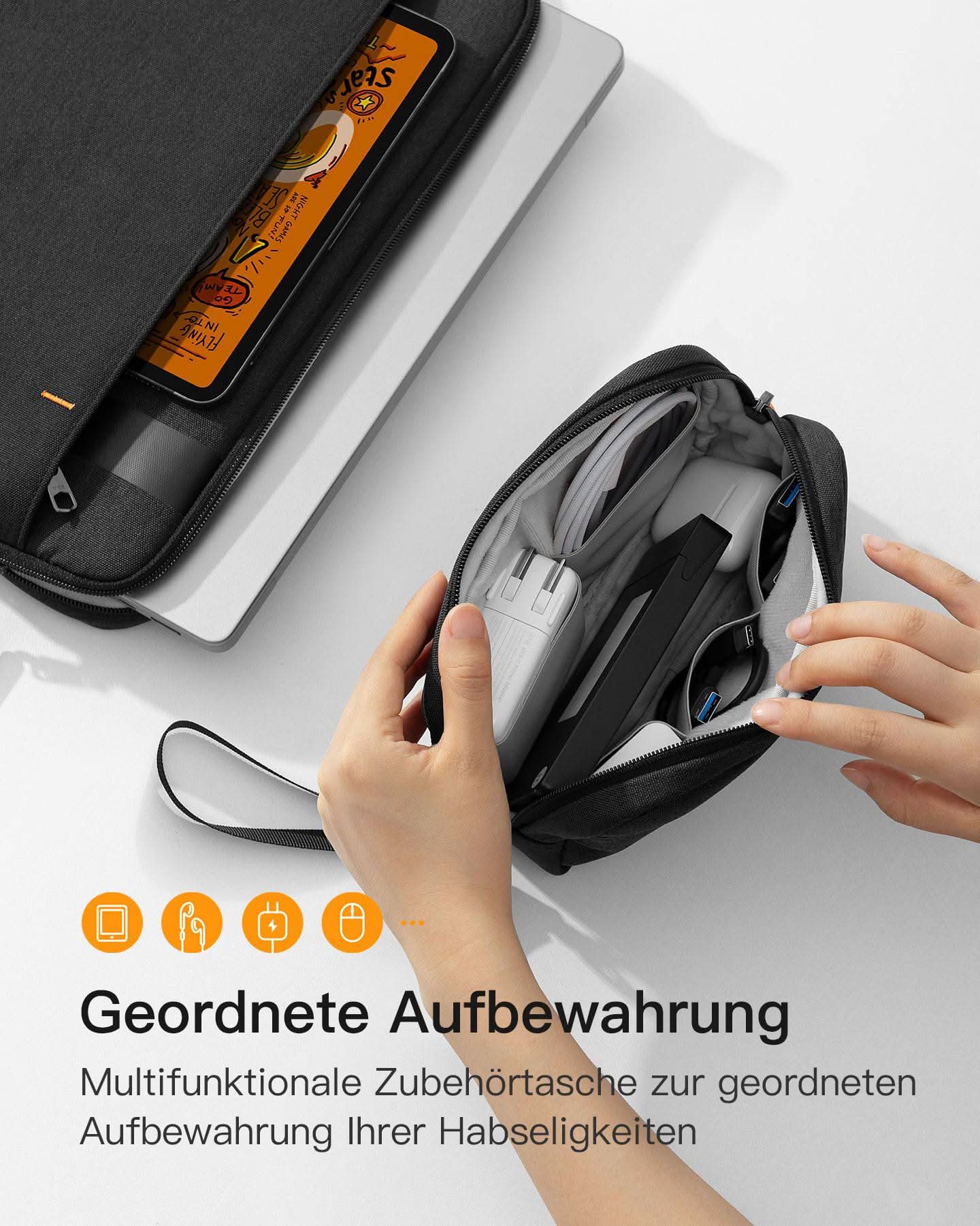 inateck-edgekeeper-lb01011-laptoptasche-13-zoll-schwarz image 3