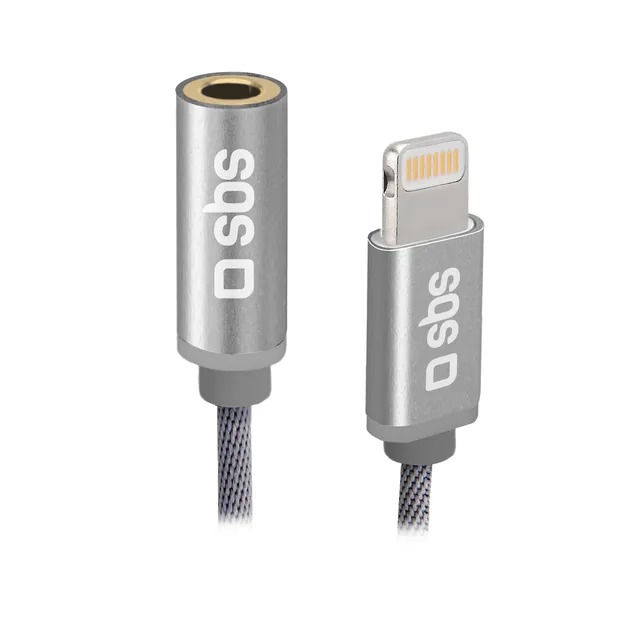 sbs-lightning-auf-3-5-mm-klinke-adapter-15-cm-mfi image 1