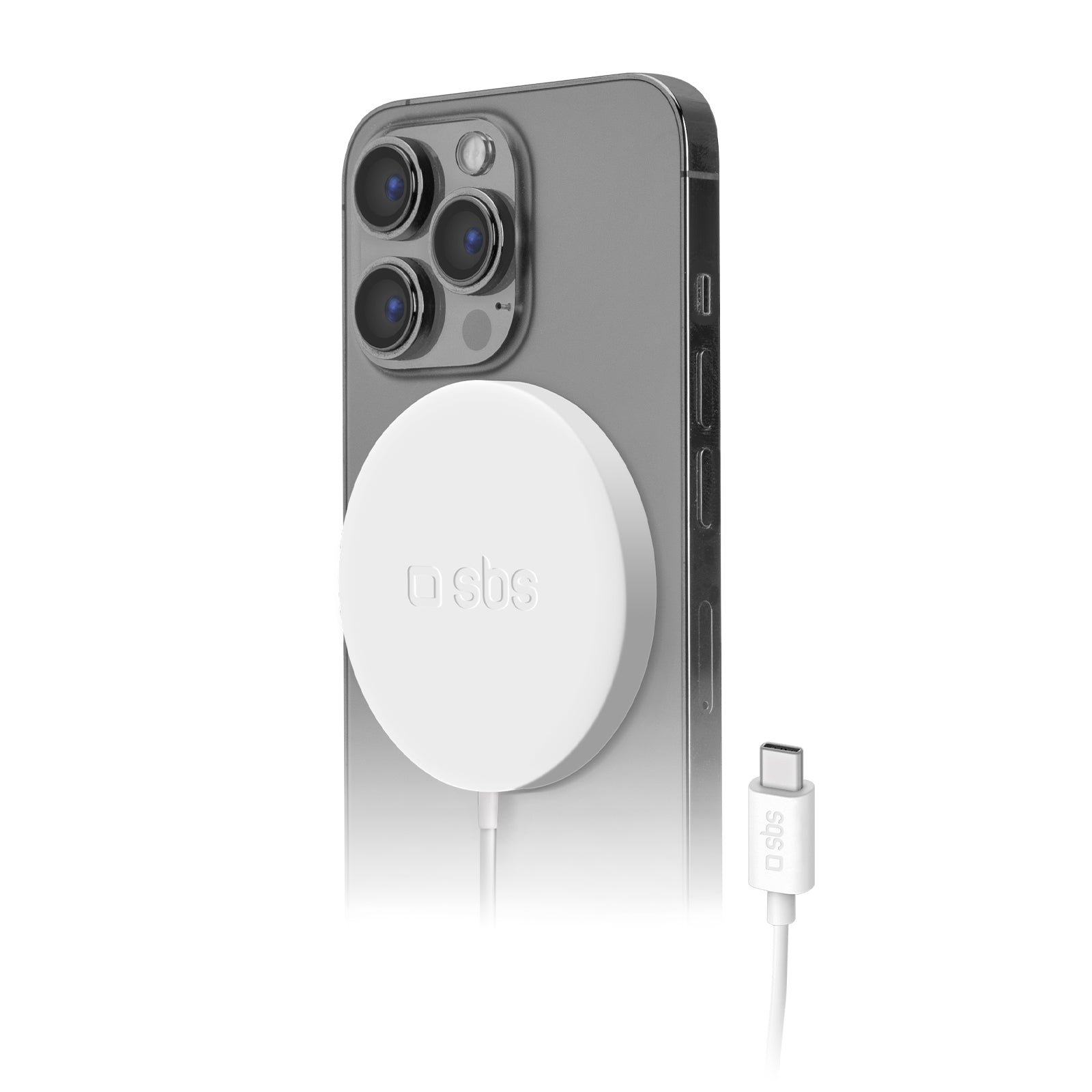 sbs-wireless-charger-qi-15w-magsafe-usb-c-schwarz image 1