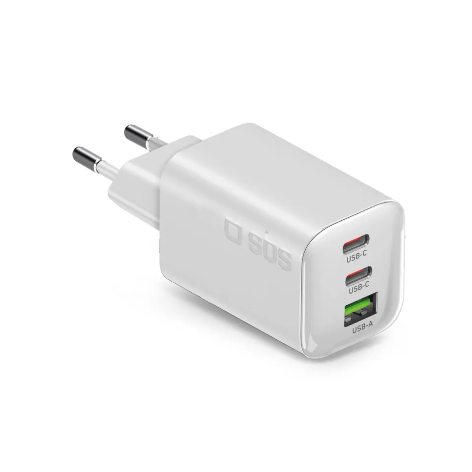 sbs-wall-chargers-65w-gan-wandladeger-t-2x-usb-c-usb-a image 1