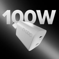 sbs-100w-gan-wandladeger-t-2x-usb-c-kabel-1-5-m image 3