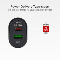 sbs-25w-power-delivery-wandladeger-t-usb-c-usb-a-dual image 4