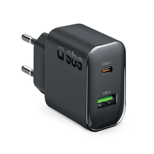 sbs-wandladeger-t-65w-2x-usb-c-usb-a-laptop-pd-3-0 image 1