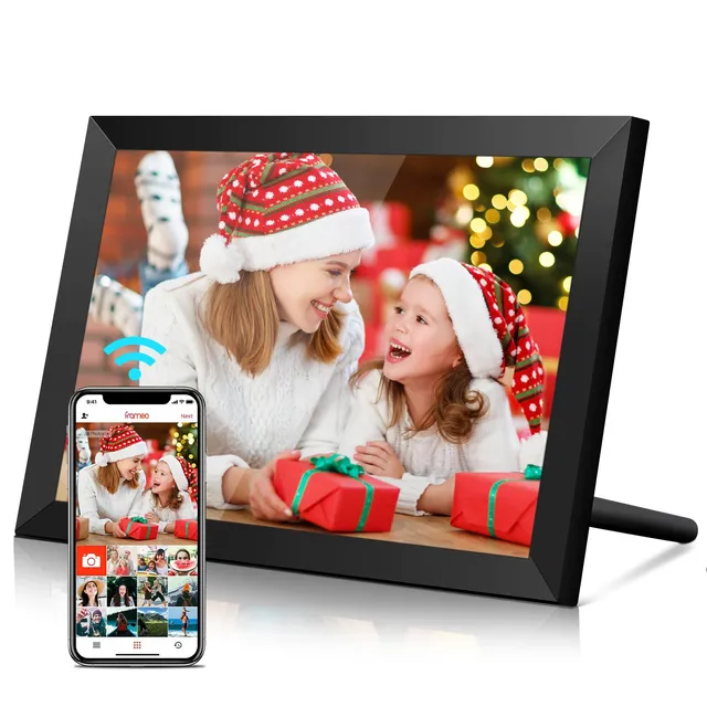 vgke-digital-photo-frame-digitaler-bilderrahmen-10-1-zoll-wlan-touchscreen image 1