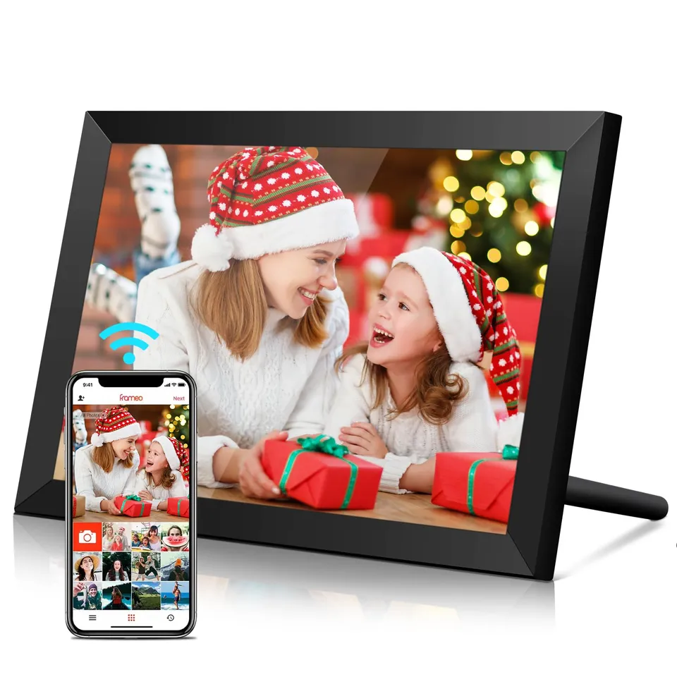 vgke-digital-photo-frame-digitaler-bilderrahmen-10-1-zoll-wlan-touchscreen image 1