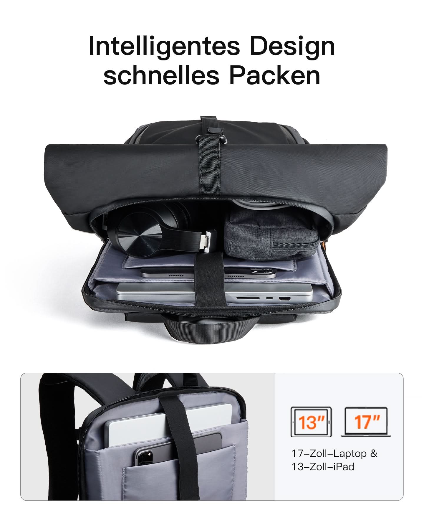 inateck-lightour-bpc21-rolltop-rucksack-25l-17-zoll-spritzwassergesch-tzt image 3