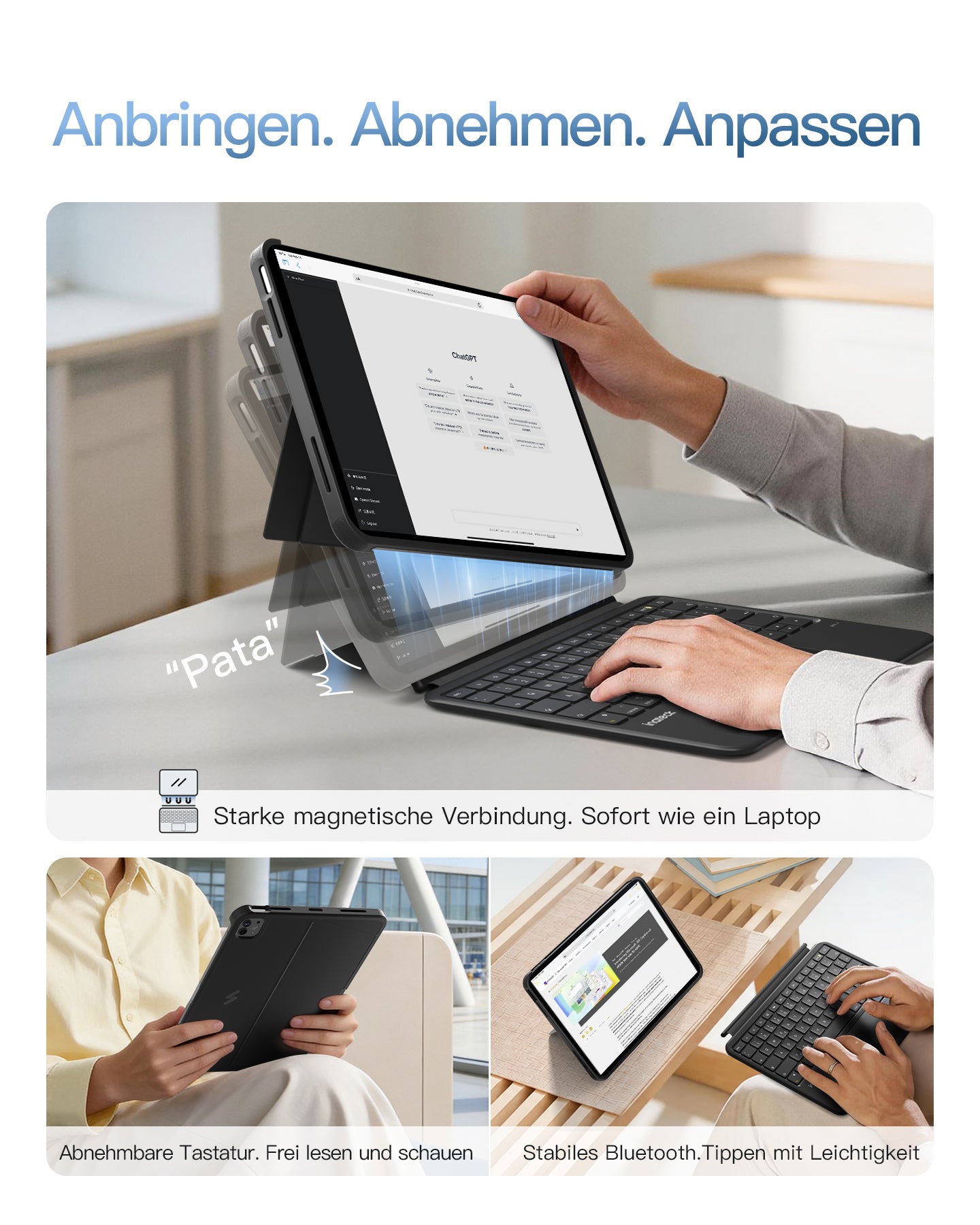 inateck-ace-touch-pro-kb403-10-ipad-tastatur-qwertz-schwarz image 7