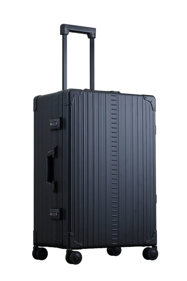 aleon-checked-2628-reisekoffer-26-zoll-alu-platin image 5