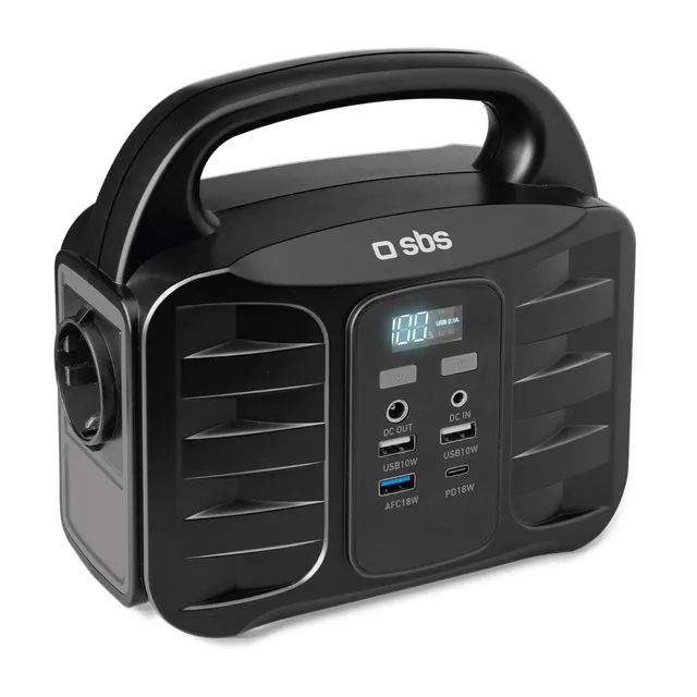 sbs-power-station-150w-tragbare-ladestation-mit-ac-dc-usb image 1