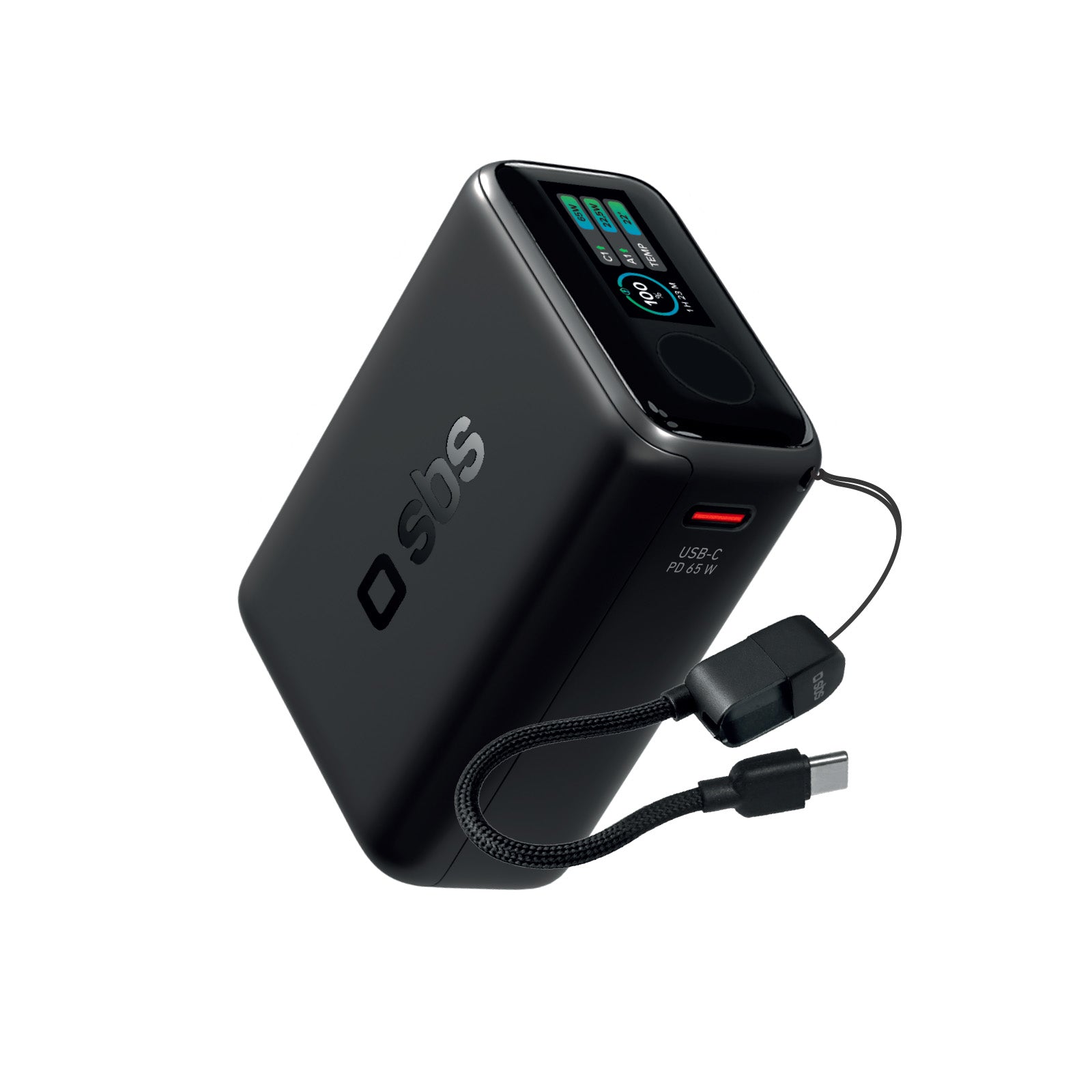 sbs-power-bank-20000mah-65w-pd-kabel-tft-display image 1
