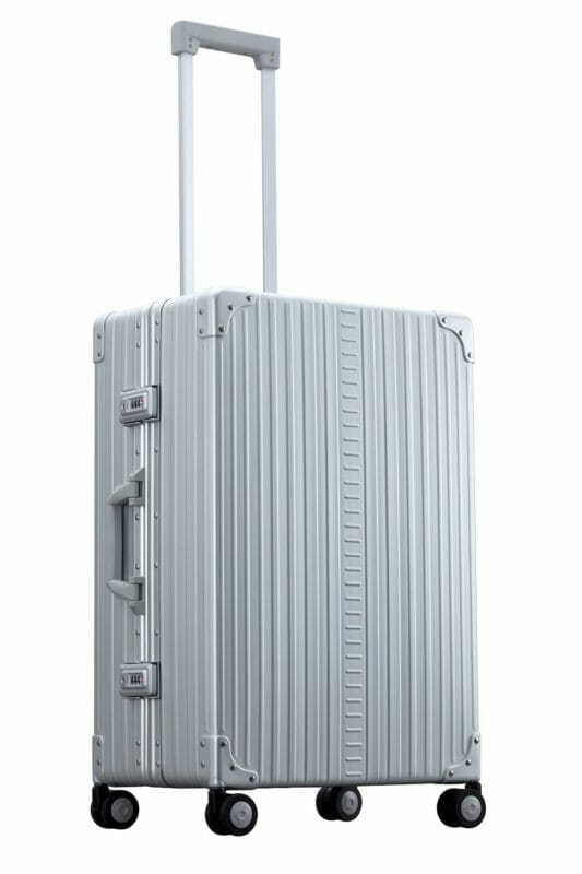 aleon-2655-26-traveler-alu-koffer-trolley-spinner-platin image 1
