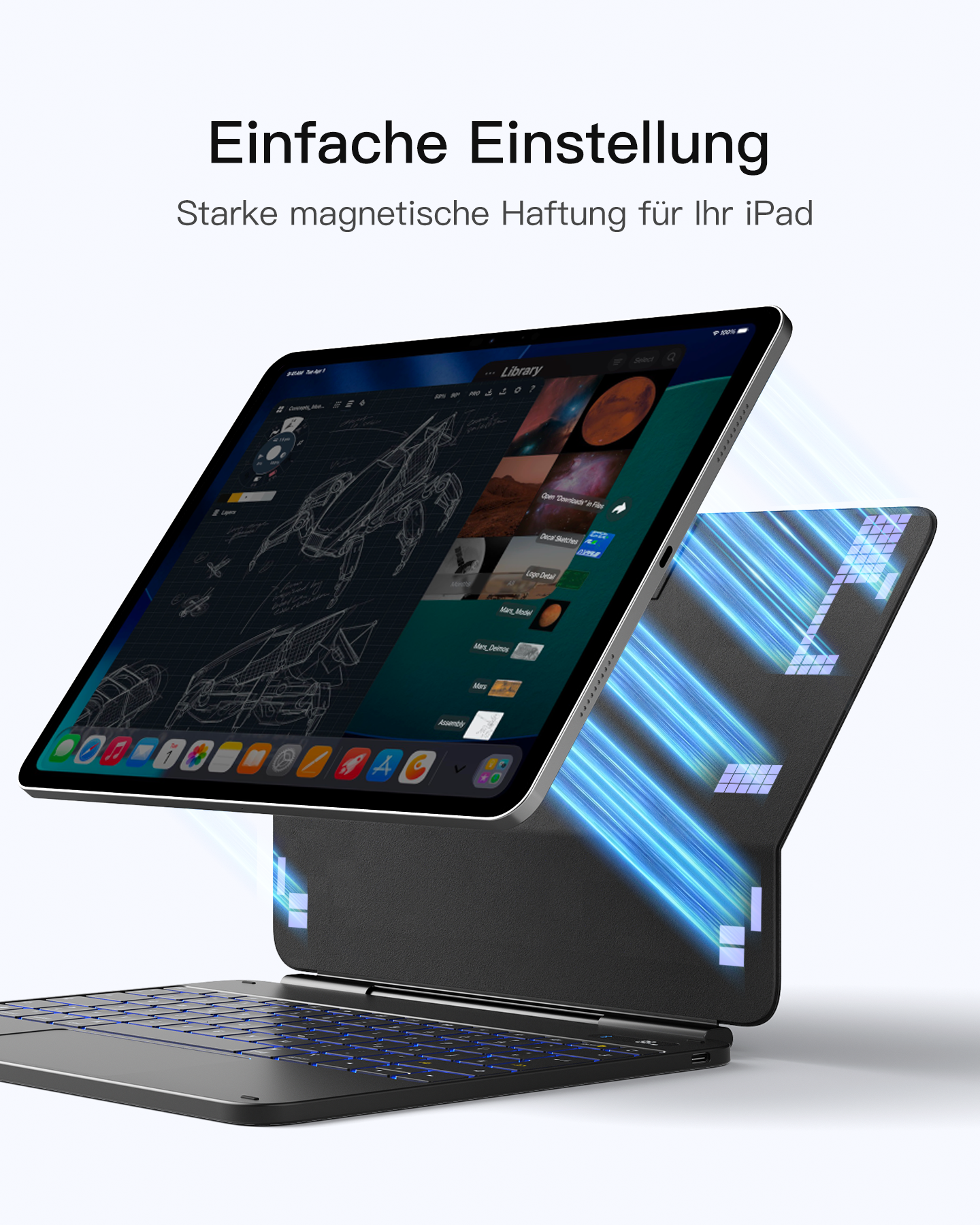 inateck-neo-magic-kb903-13a-tastatur-h-lle-13-zoll-qwertz-schwarz image 4