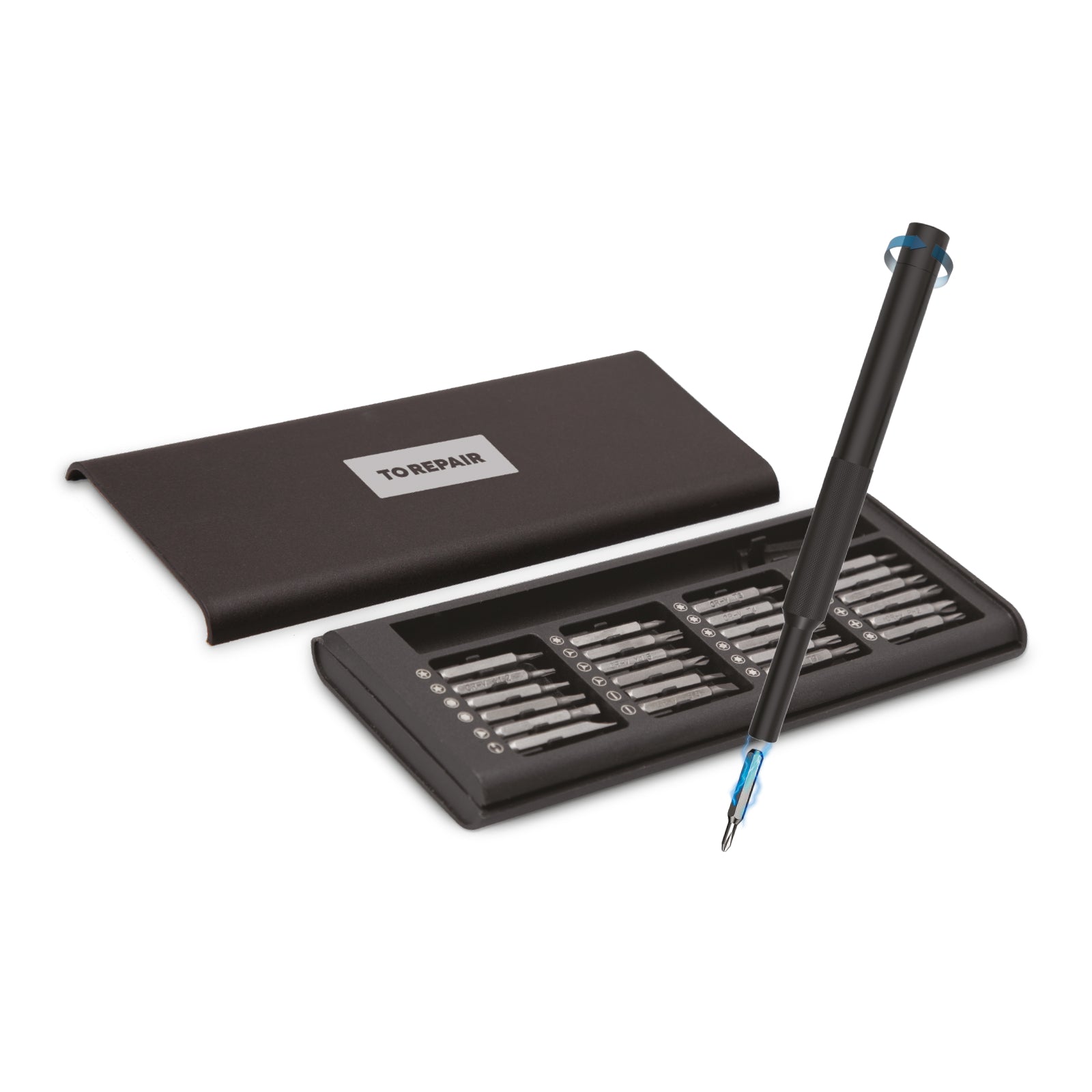 sbs-pr-zisions-schraubendreher-set-25-in-1-magnetisch-koffer image 1
