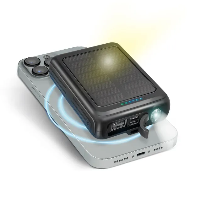 sbs-solar-powerbank-5000-mah-wireless-magnetisch-mit-lampe image 1