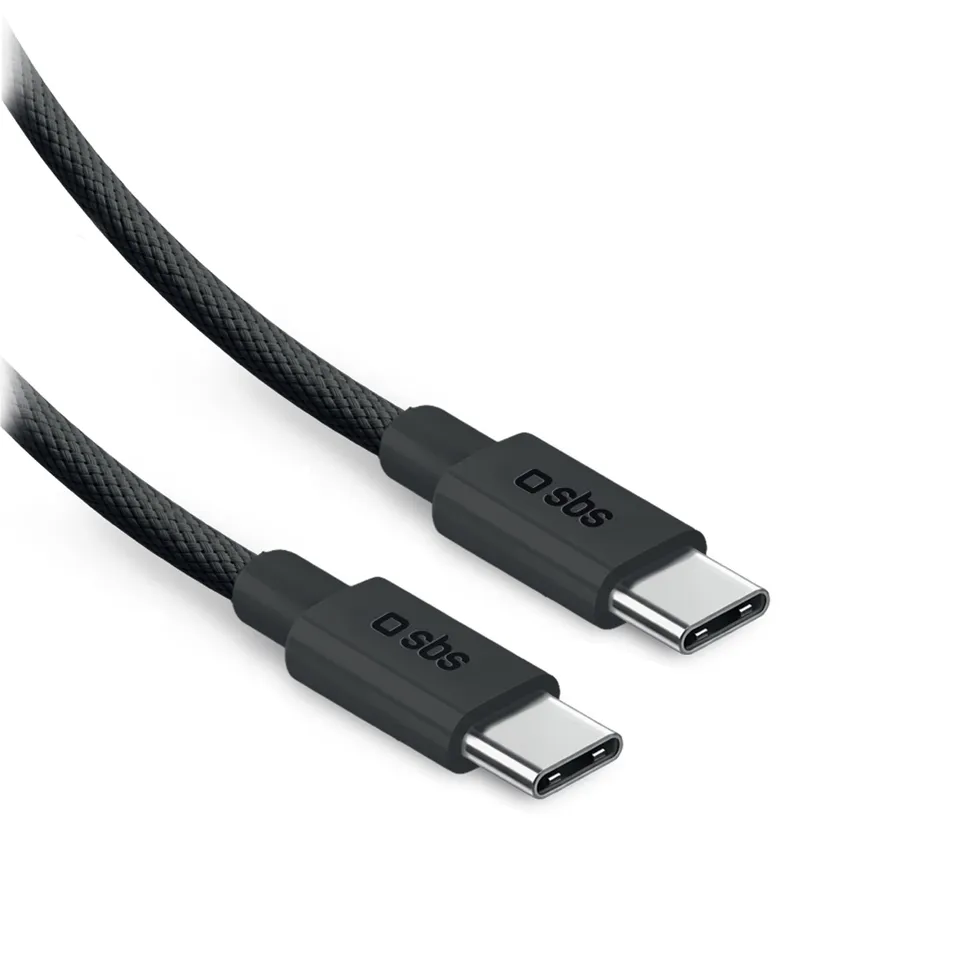 sbs-usb-c-kabel-240w-3m-nylon-schnellladekabel image 1