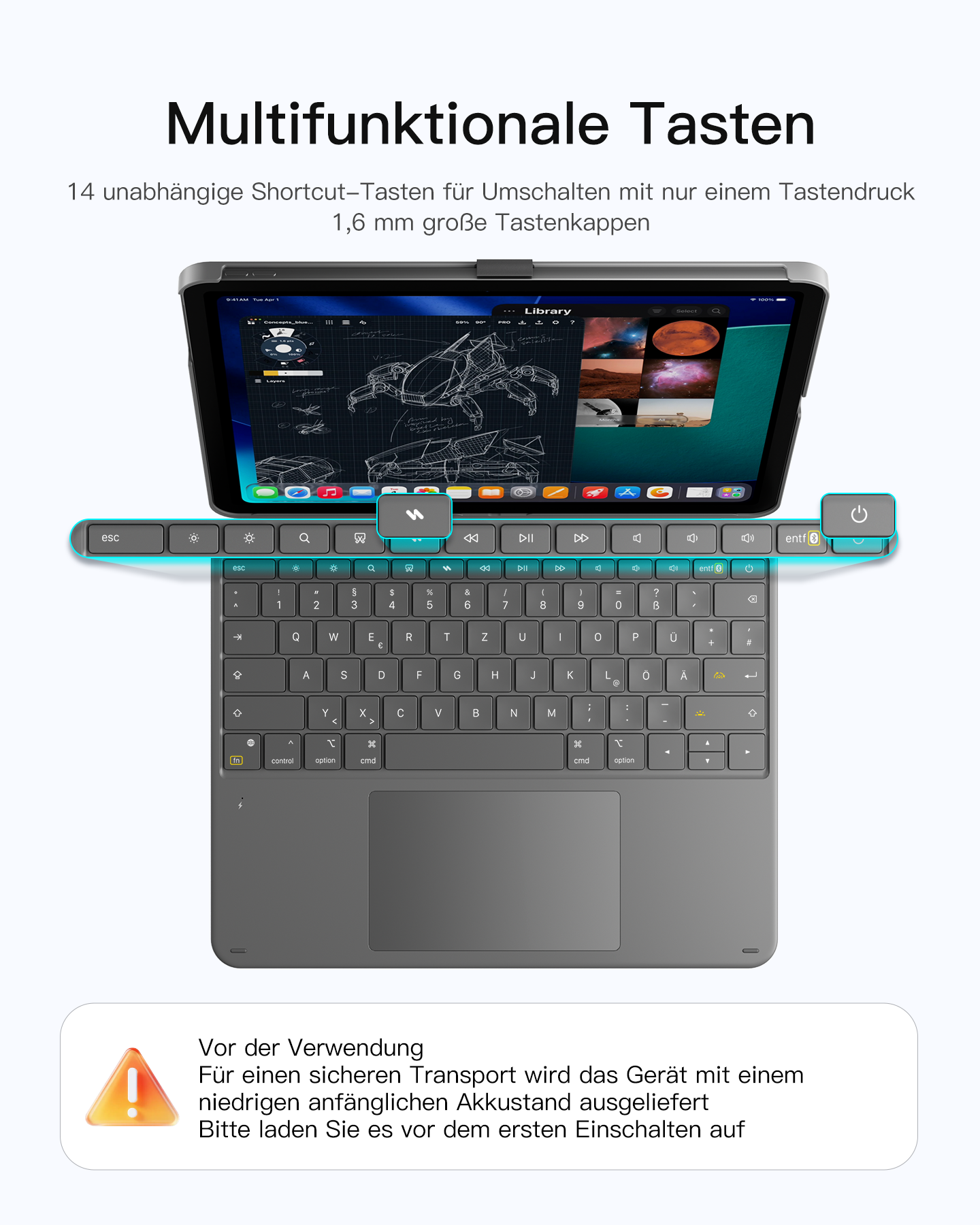 inateck-acetouch-kb04122-13a-ipad-tastatur-h-lle-grau-qwertz image 6