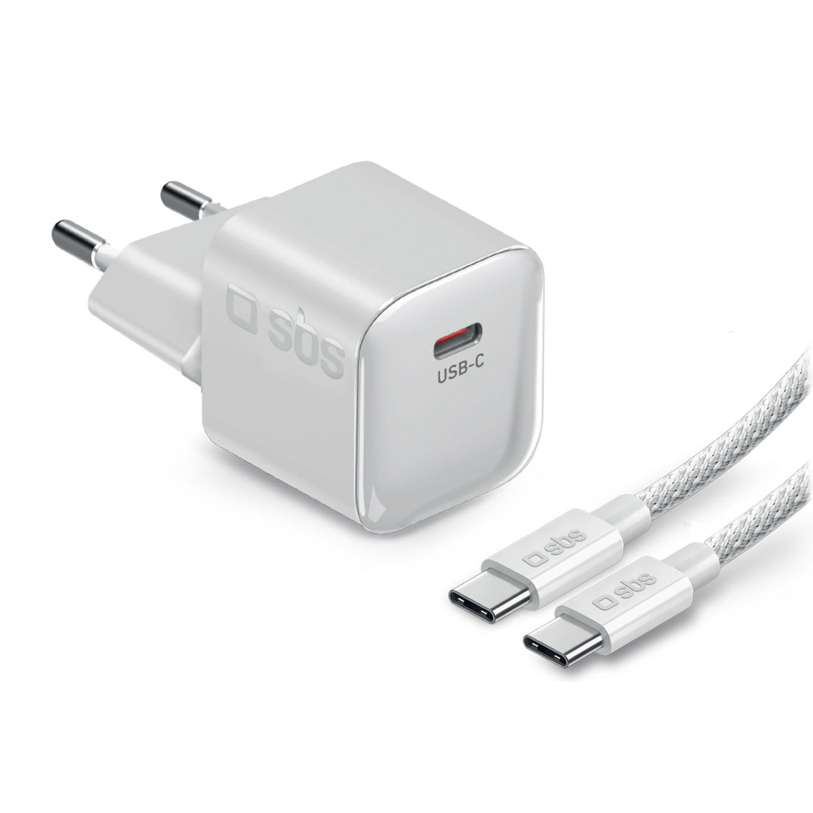 sbs-wall-chargers-usb-c-pd-30w-set-mit-kabel-1-5m image 1