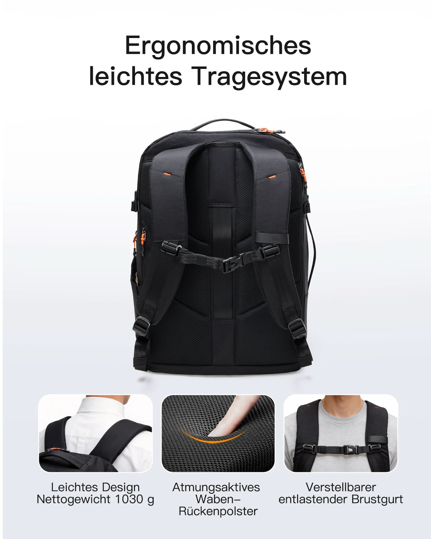 inateck-lightour-bpx33-reiserucksack-39l-handgep-ck-15-6-zoll image 7