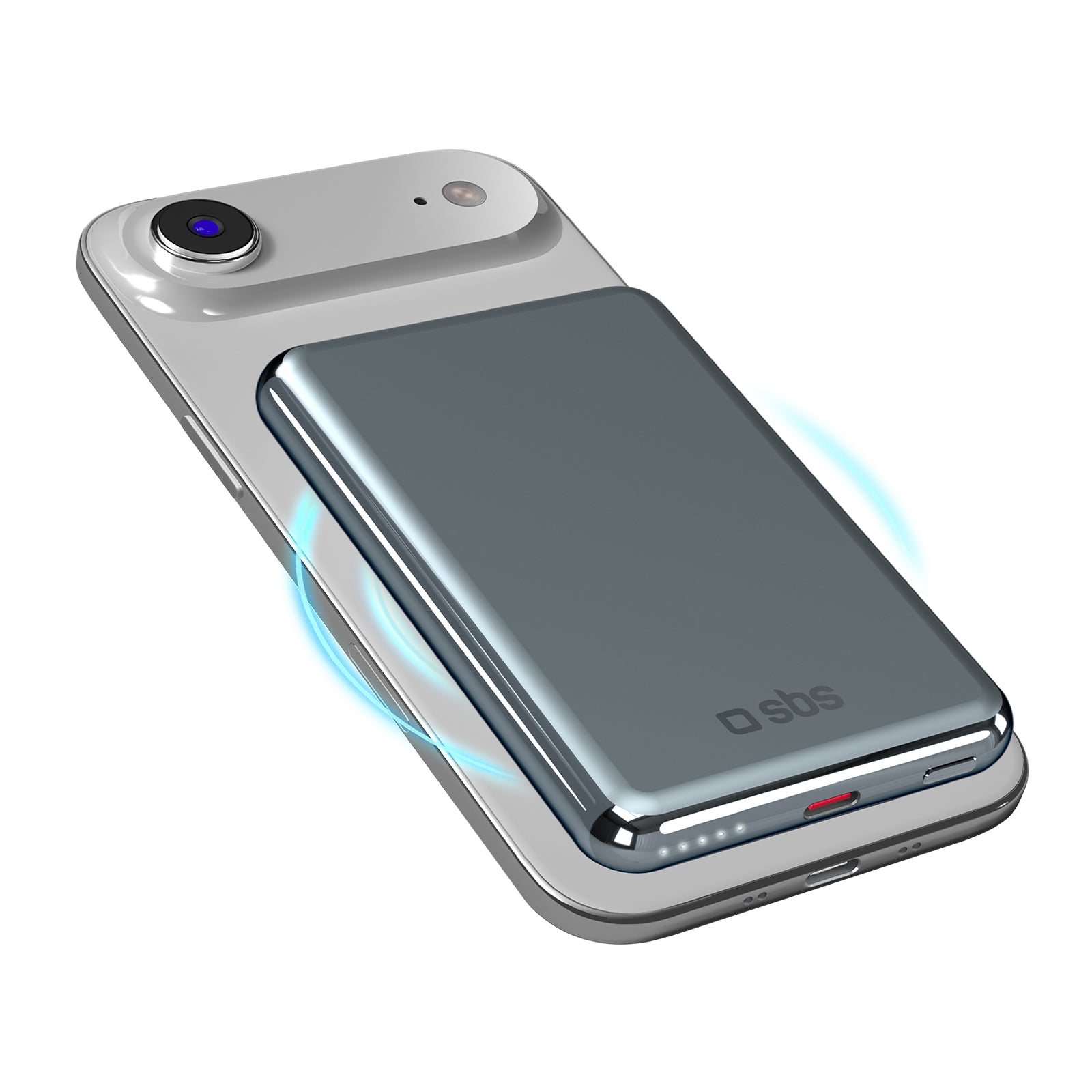 sbs-power-bank-5000-mah-magnetisch-magsafe-pd-20w-alu image 1