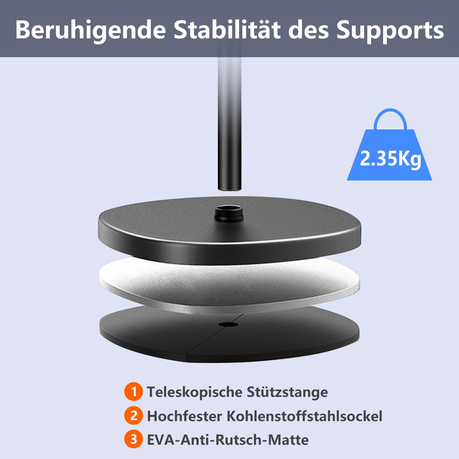 vgke-beamer-st-nder-bodenst-nder-90-125-cm-360-mattschwarz image 4